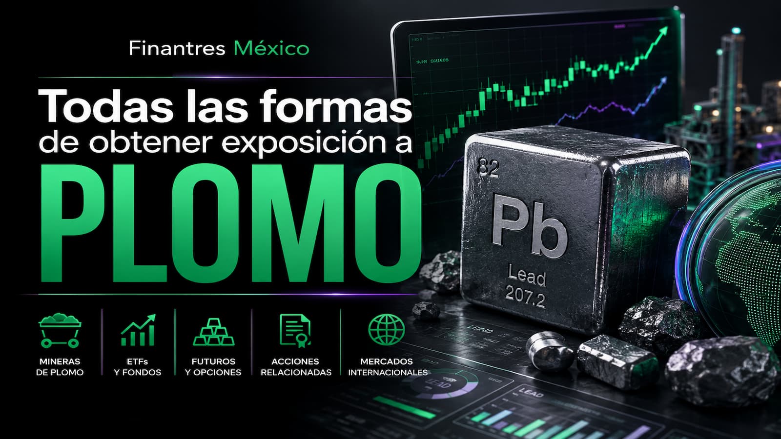 Todas las formas de obtener exposición a Plomo