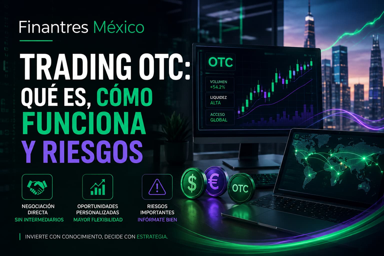 Trading OTC qué es, cómo funciona y riesgos