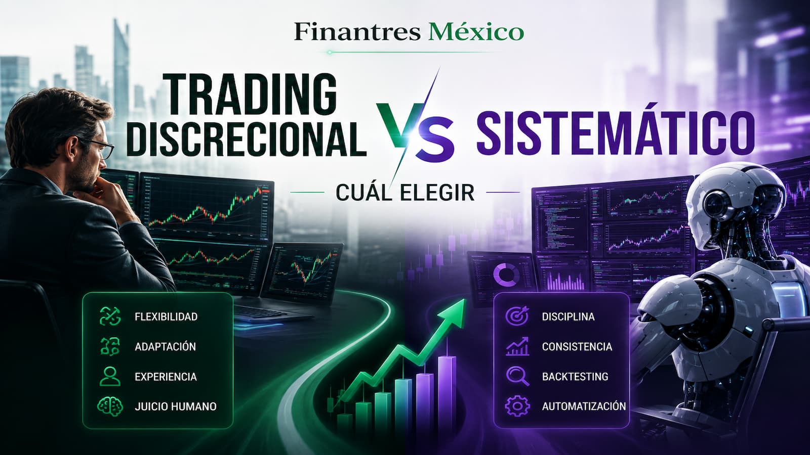 Trading discrecional vs sistemático cuál elegir