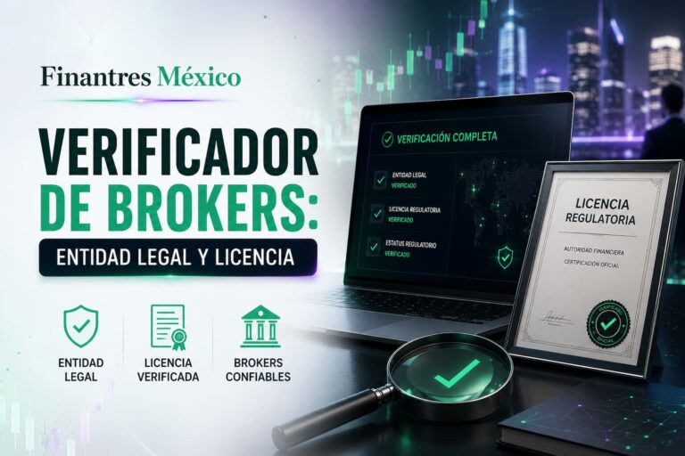 Verificador de brokers entidad legal y licencia