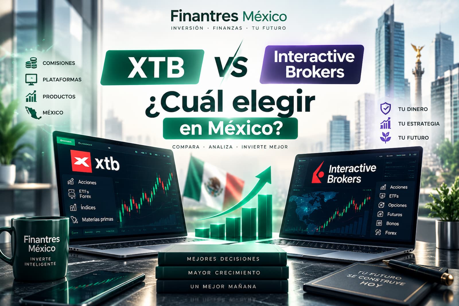 XTB vs Interactive Broker cuál elegir en México