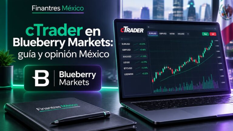 cTrader en Blueberry Markets guía
