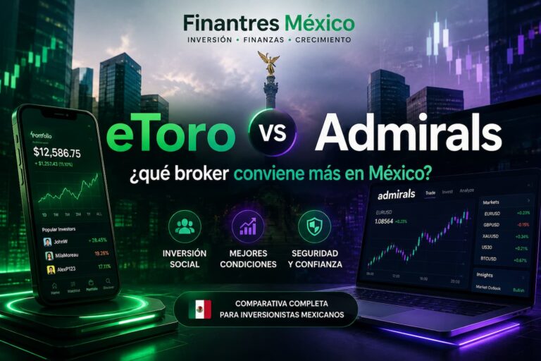 eToro vs Admirals ¿qué broker conviene más en México