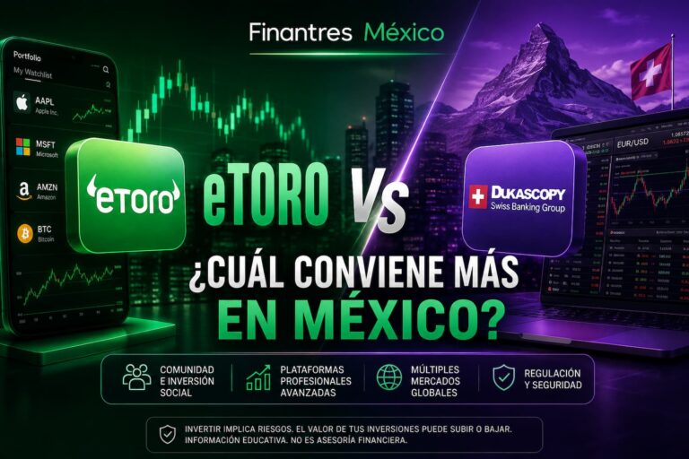 eToro vs Dukascopy cuál conviene más en México