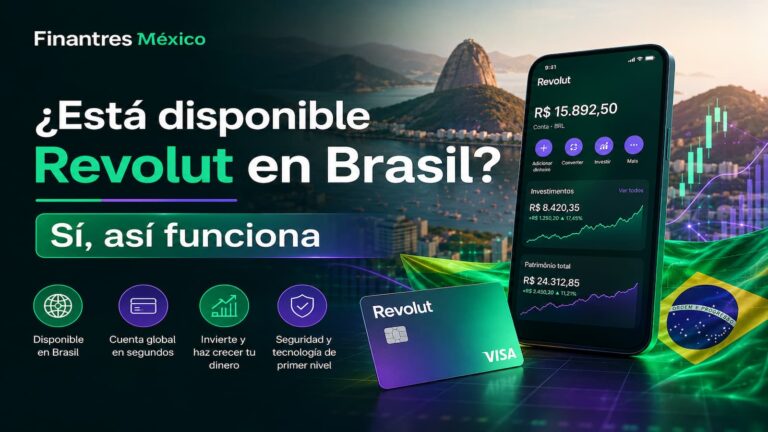 ¿Está disponible Revolut en Brasil Sí, así funciona