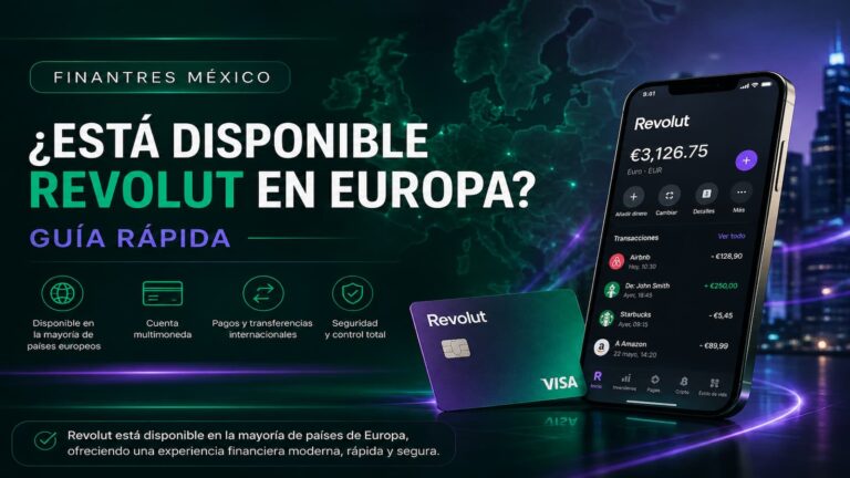 ¿Está disponible Revolut en Europa Guía rápida