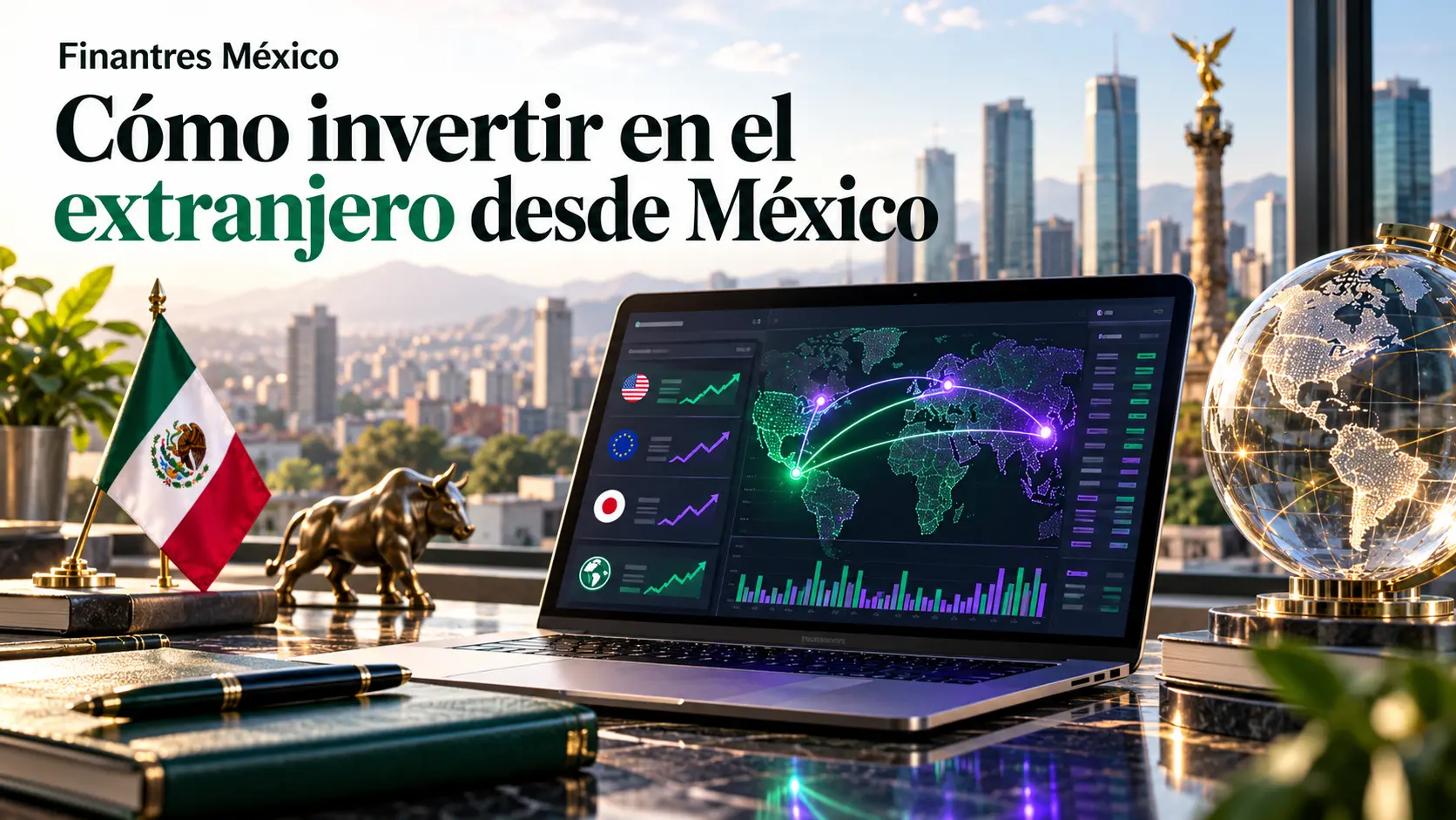 Cómo invertir en el extranjero desde México