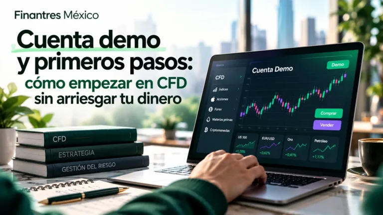 Cuenta demo y primeros pasos cómo empezar en CFD sin arriesgar tu dinero