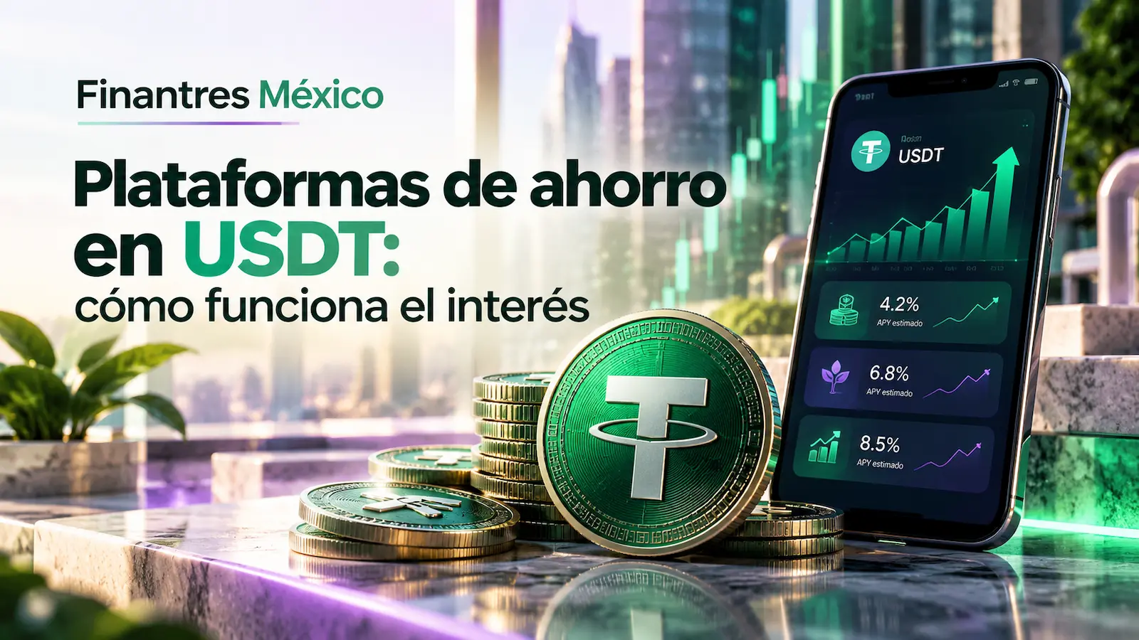 Plataformas de ahorro en USDT cómo funciona el interés